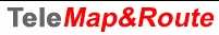 Telemap& Route der Routenplaner von TeleInfo